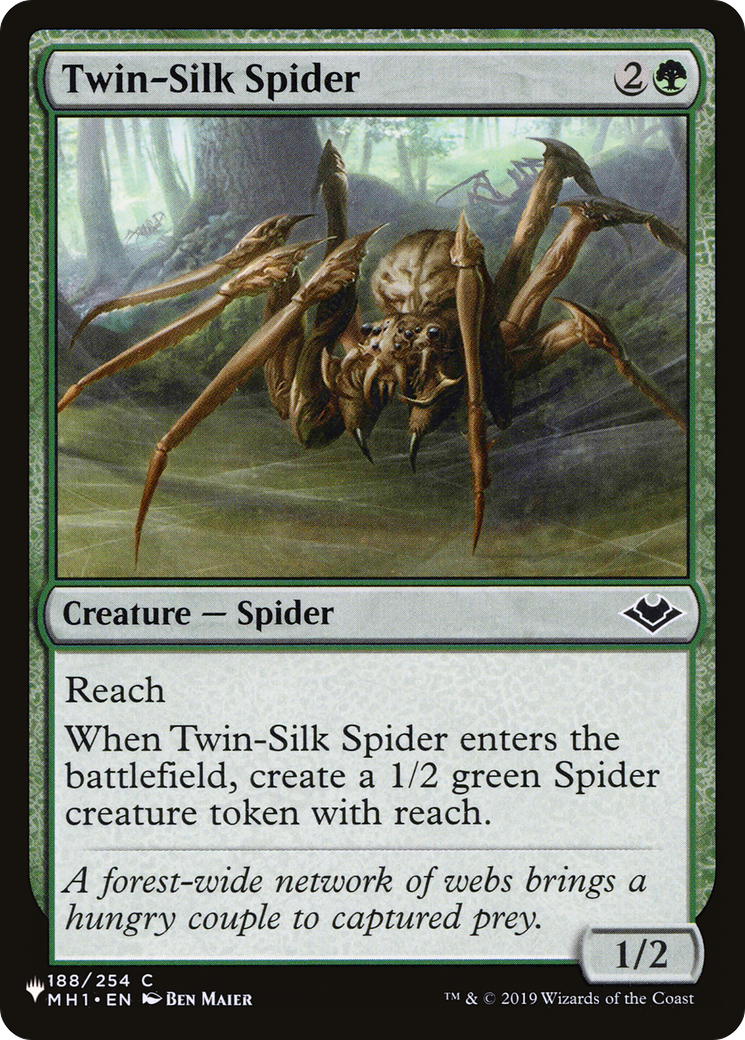 Twin-Silk Spider [The List Reprints] | Exor Games Dartmouth