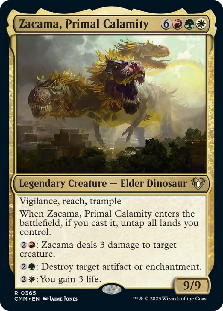 Zacama, Primal Calamity [Commander Masters] | Exor Games Dartmouth