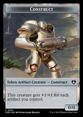 Servo // Construct (0041) Double-Sided Token [Commander Masters Tokens] | Exor Games Dartmouth