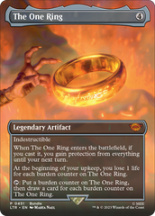 The One Ring (Borderless Alternate Art) [The Lord of the Rings: Tales of Middle-Earth] | Exor Games Dartmouth