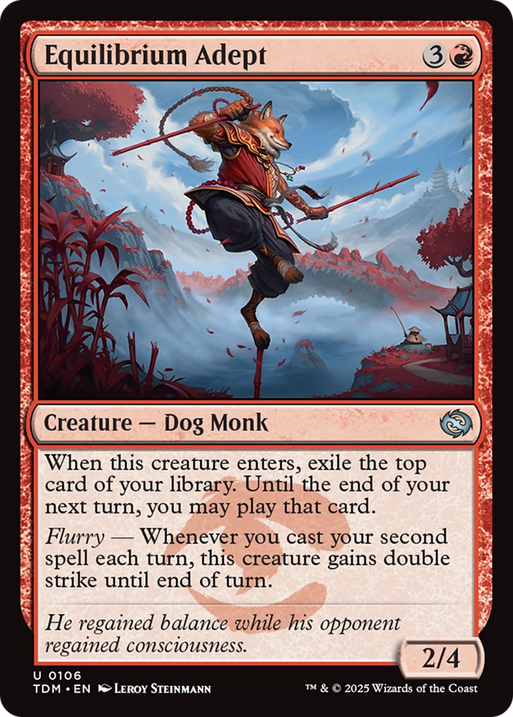 Equilibrium Adept [Tarkir: Dragonstorm] | Exor Games Dartmouth