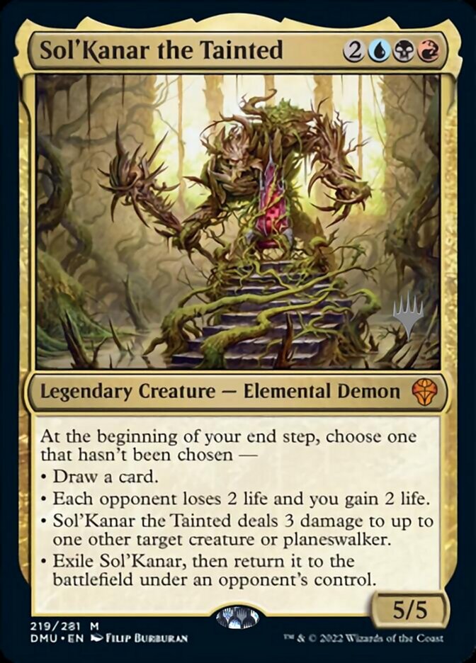 Sol'Kanar the Tainted (Promo Pack) [Dominaria United Promos] | Exor Games Dartmouth