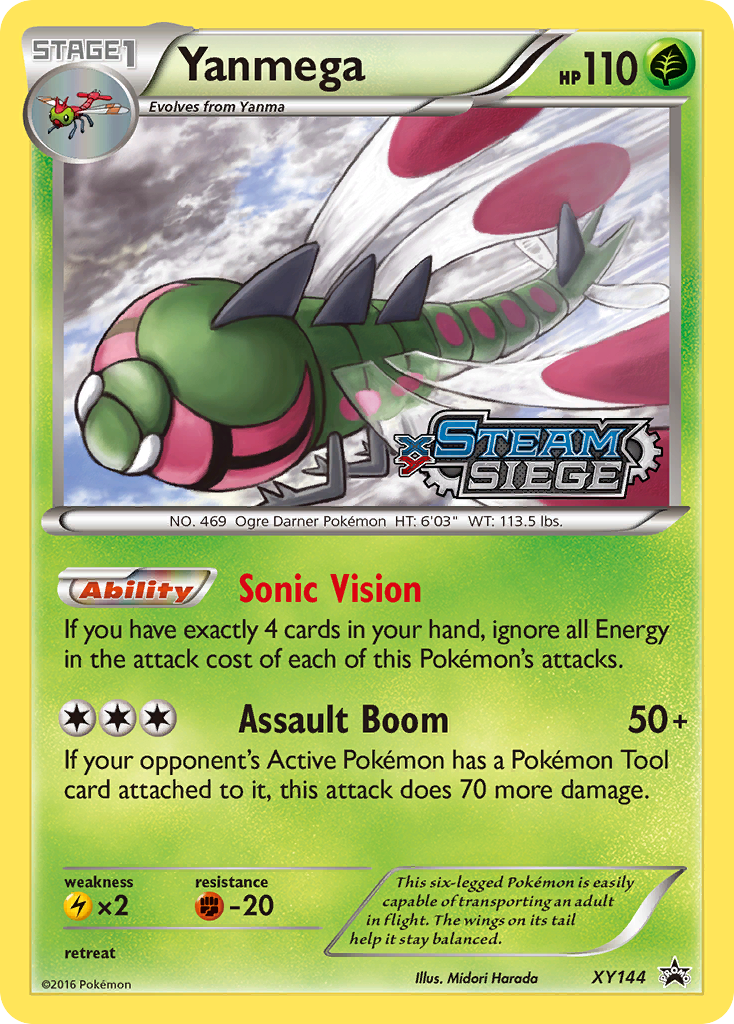 Yanmega (XY144) [XY: Black Star Promos] | Exor Games Dartmouth