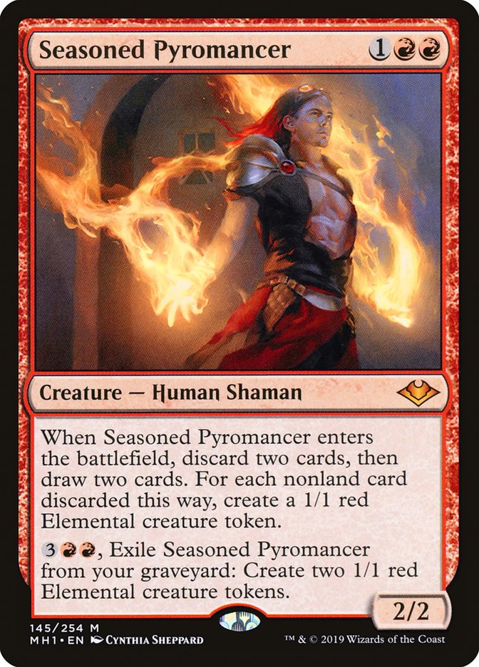 Seasoned Pyromancer [Modern Horizons] | Exor Games Dartmouth