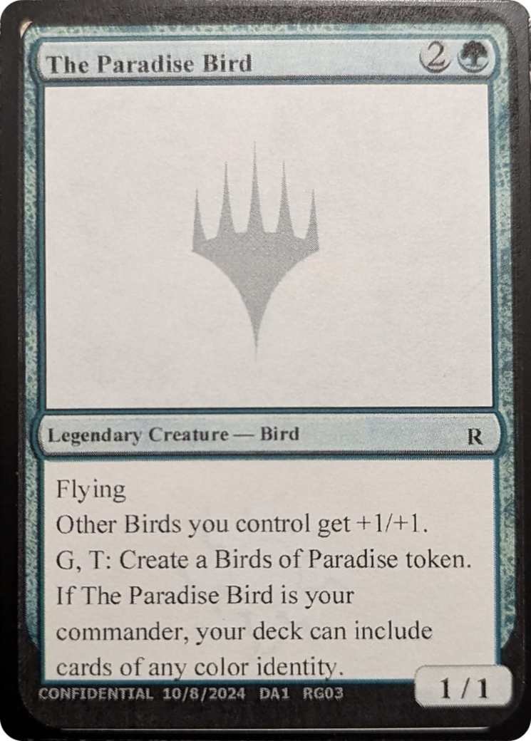 The Paradise Bird [Mystery Booster 2 Playtest Cards] | Exor Games Dartmouth