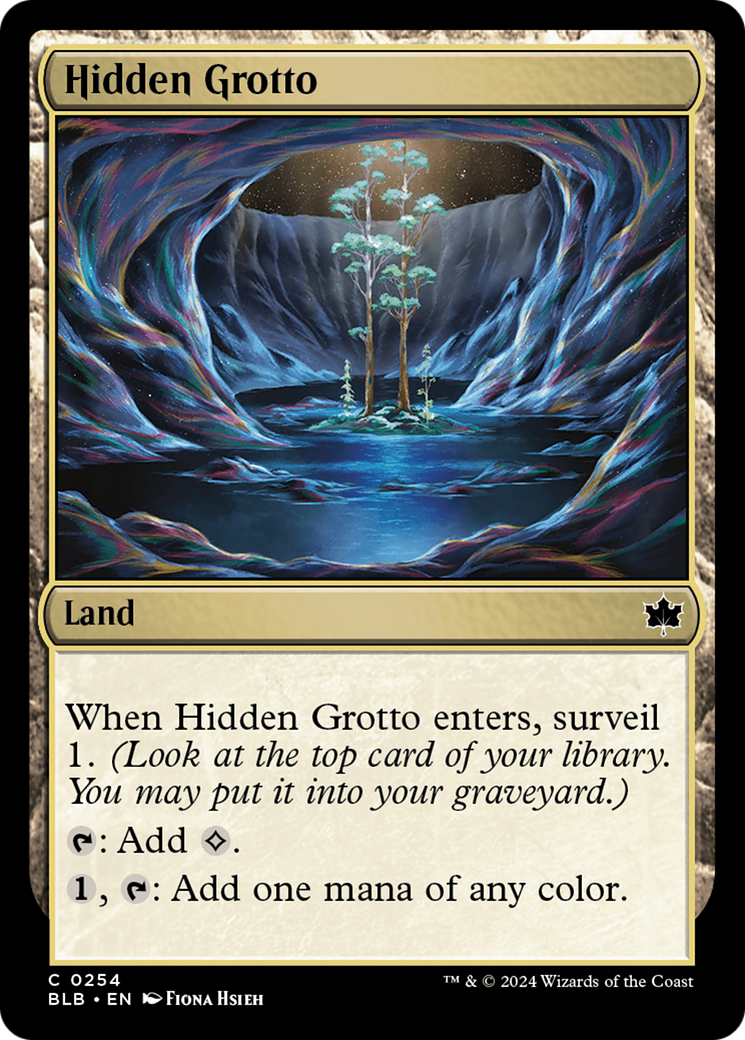 Hidden Grotto [Bloomburrow] | Exor Games Dartmouth