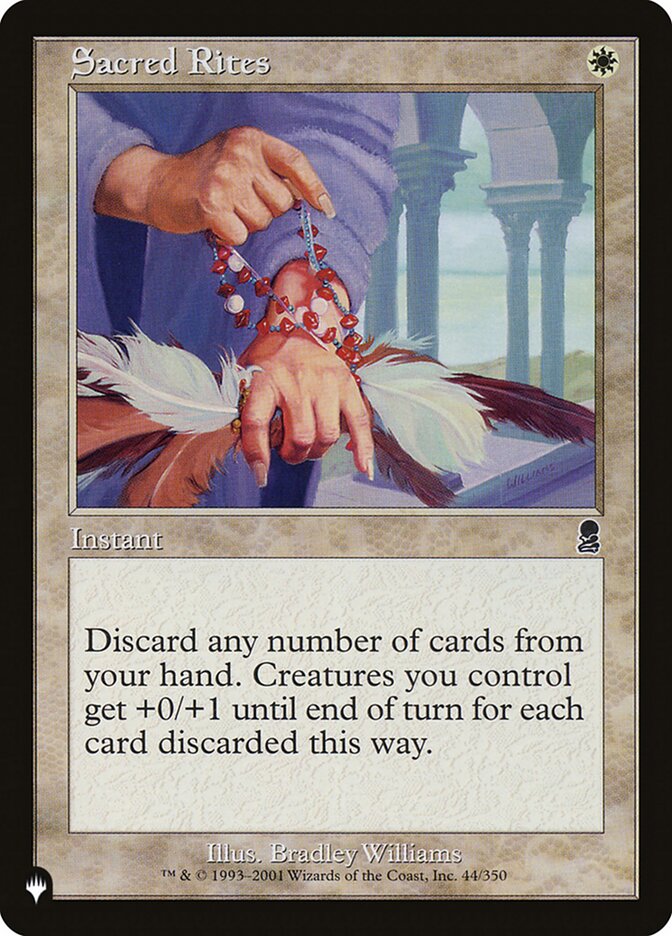 Sacred Rites [The List] | Exor Games Dartmouth