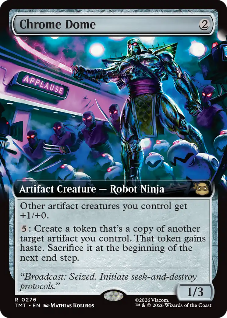 Chrome Dome (Extended Art) [Teenage Mutant Ninja Turtles] | Exor Games Dartmouth