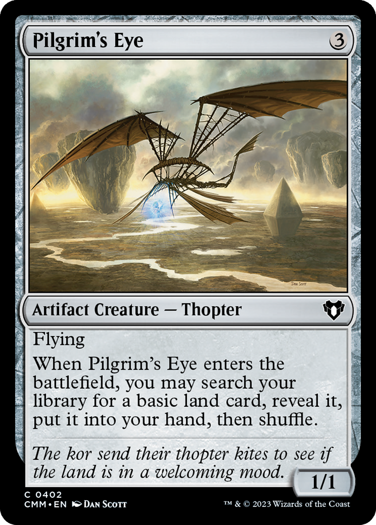 Pilgrim's Eye [Commander Masters] | Exor Games Dartmouth