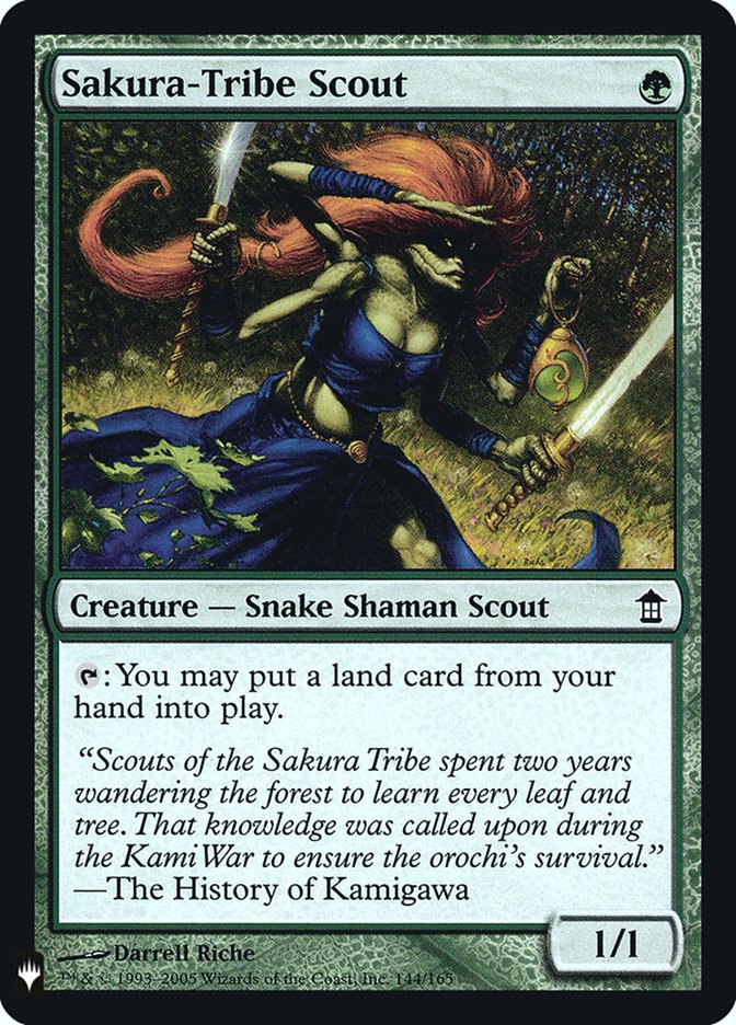 Sakura-Tribe Scout [Mystery Booster] | Exor Games Dartmouth