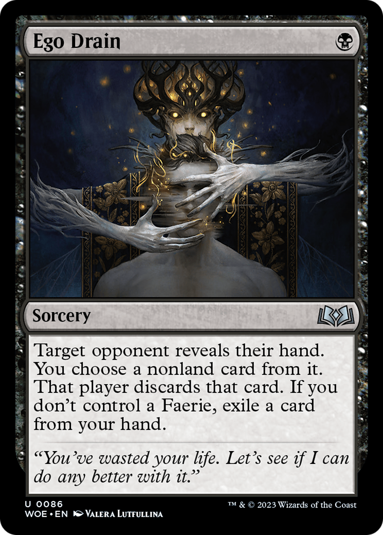 Ego Drain [Wilds of Eldraine] | Exor Games Dartmouth