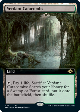 Verdant Catacombs (Extended Art) [Modern Horizons 2] | Exor Games Dartmouth