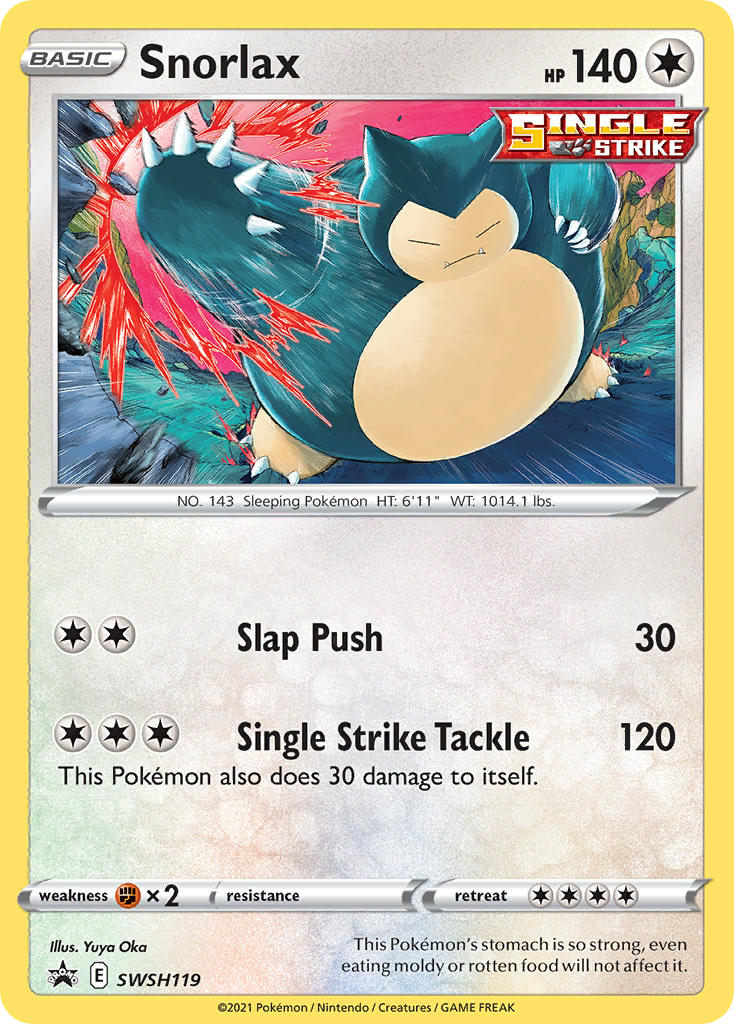 Snorlax (SWSH119) [Sword & Shield: Black Star Promos] | Exor Games Dartmouth