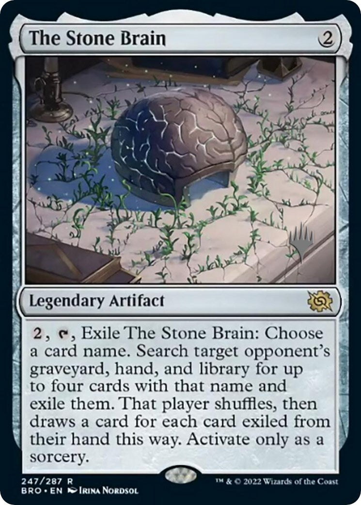 The Stone Brain (Promo Pack) [The Brothers' War Promos] | Exor Games Dartmouth