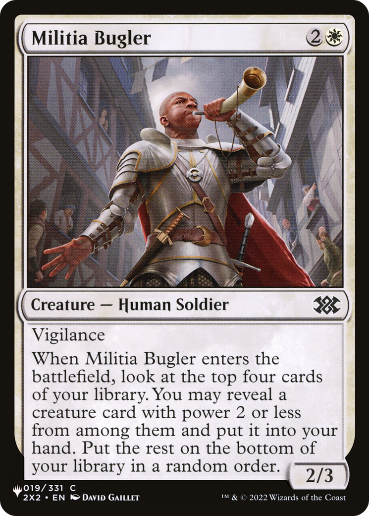 Militia Bugler [The List Reprints] | Exor Games Dartmouth