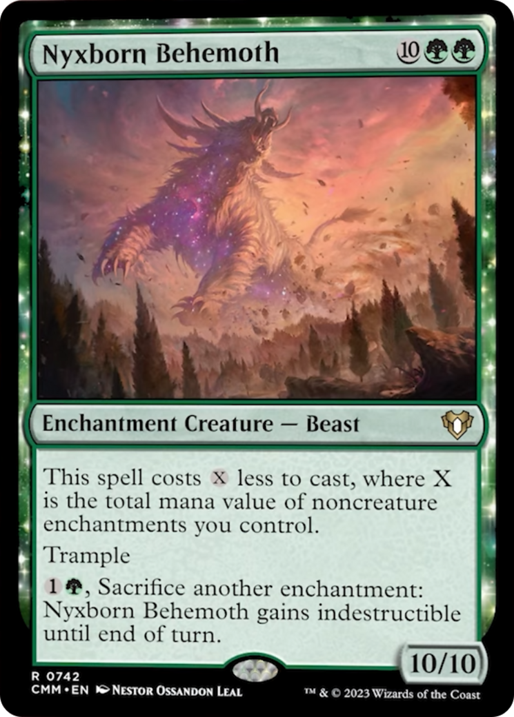 Nyxborn Behemoth [Commander Masters] | Exor Games Dartmouth