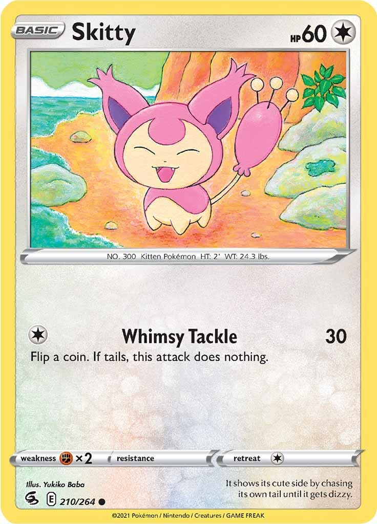 Skitty (210/264) [Sword & Shield: Fusion Strike] | Exor Games Dartmouth