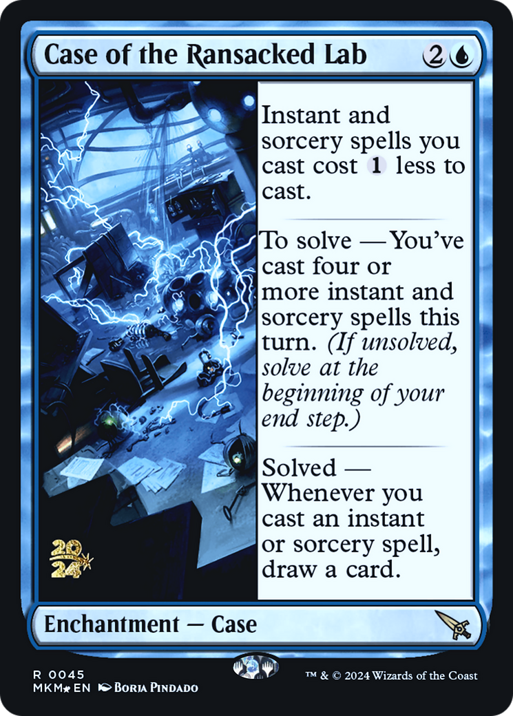 Case of the Ransacked Lab [Murders at Karlov Manor Prerelease Promos] | Exor Games Dartmouth