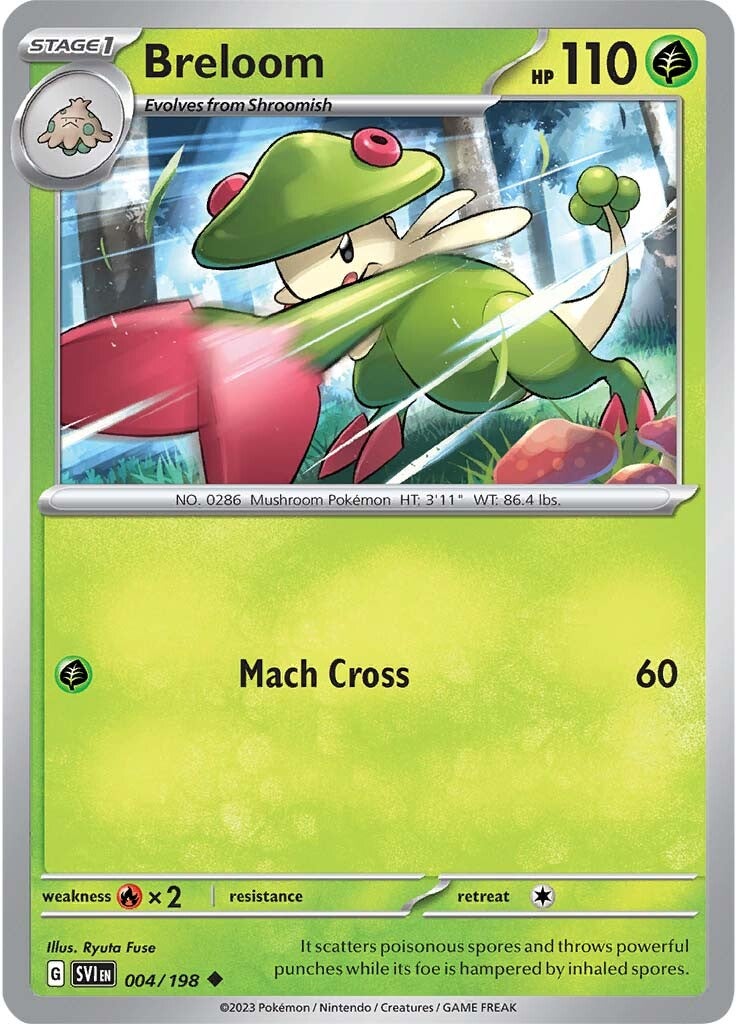 Breloom (004/198) [Scarlet & Violet: Base Set] | Exor Games Dartmouth