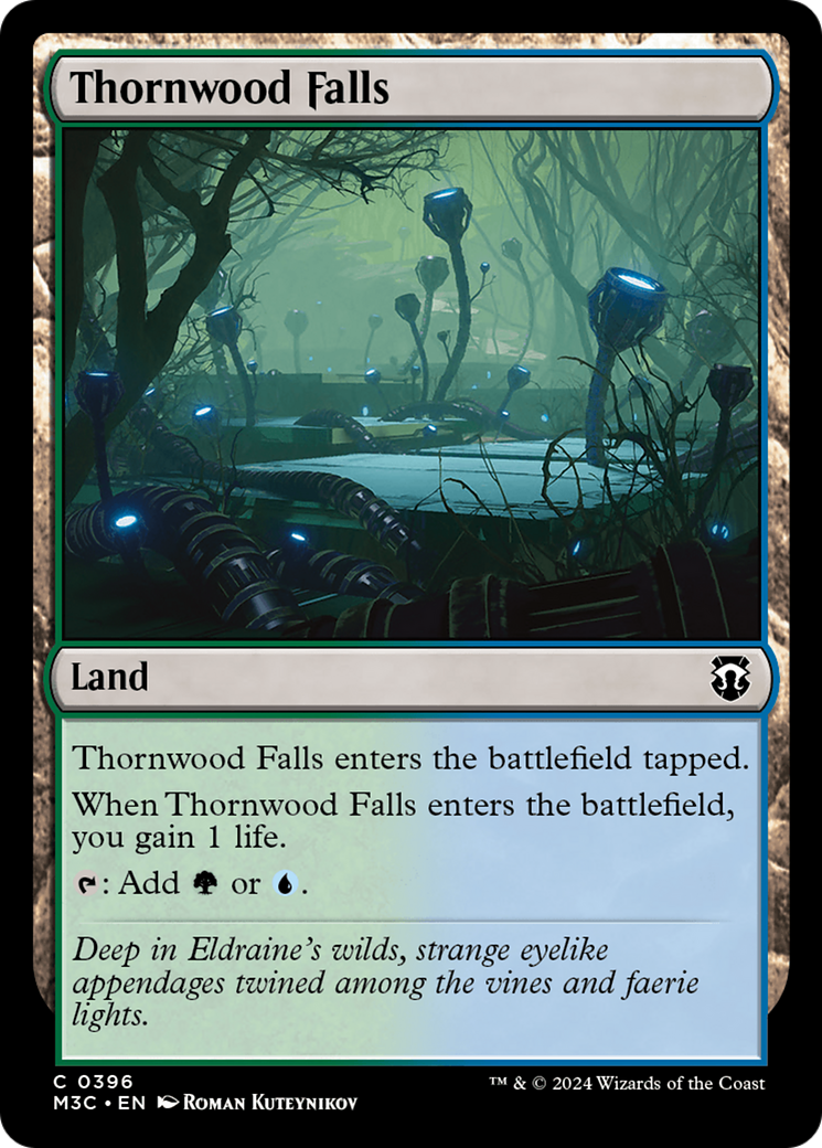 Thornwood Falls (Ripple Foil) [Modern Horizons 3 Commander] | Exor Games Dartmouth