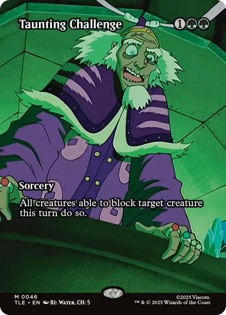 Taunting Challenge (Borderless) [Avatar: The Last Airbender: Eternal-Legal] | Exor Games Dartmouth