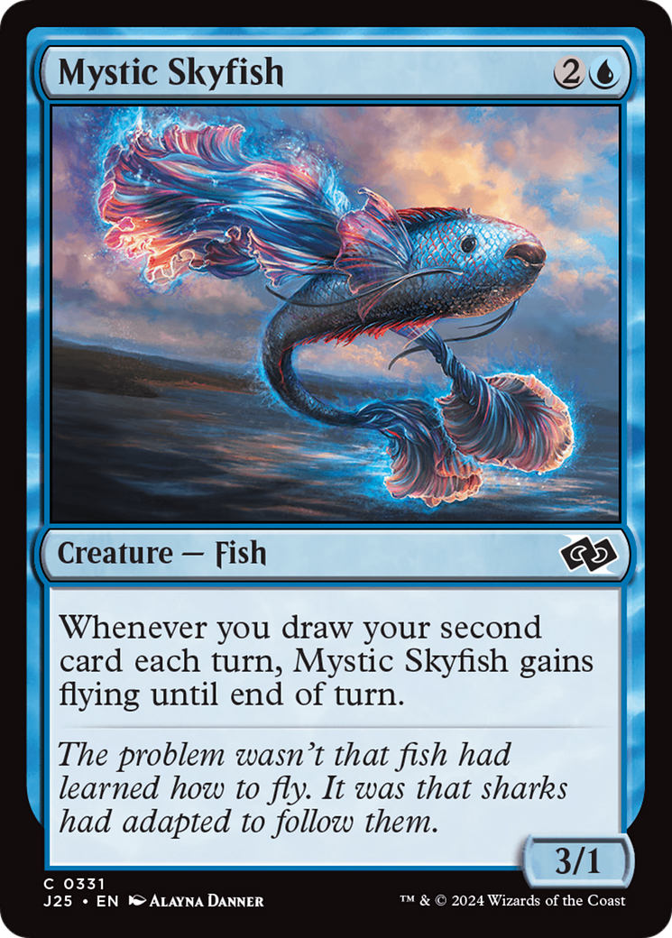 Mystic Skyfish [Foundations Jumpstart] | Exor Games Dartmouth