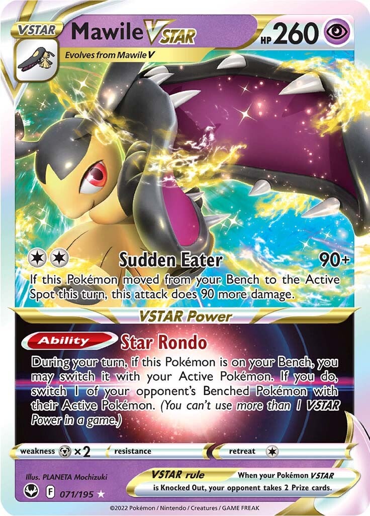 Mawile VSTAR (071/195) [Sword & Shield: Silver Tempest] | Exor Games Dartmouth