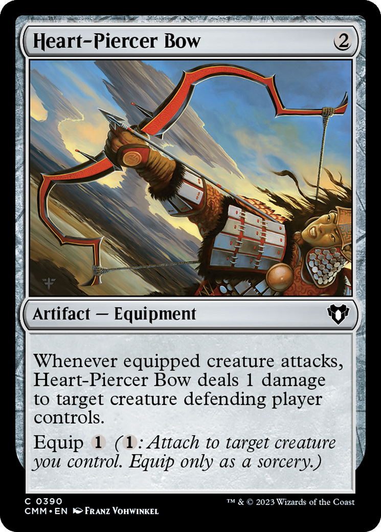 Heart-Piercer Bow [Commander Masters] | Exor Games Dartmouth