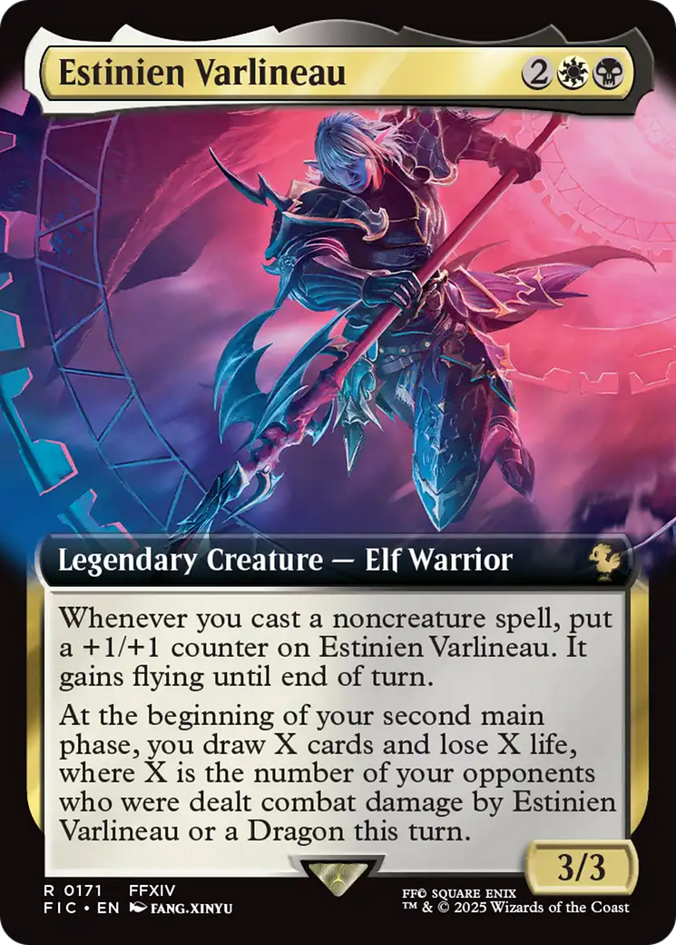 Estinien Varlineau (Extended Art) [FINAL FANTASY Commander] | Exor Games Dartmouth