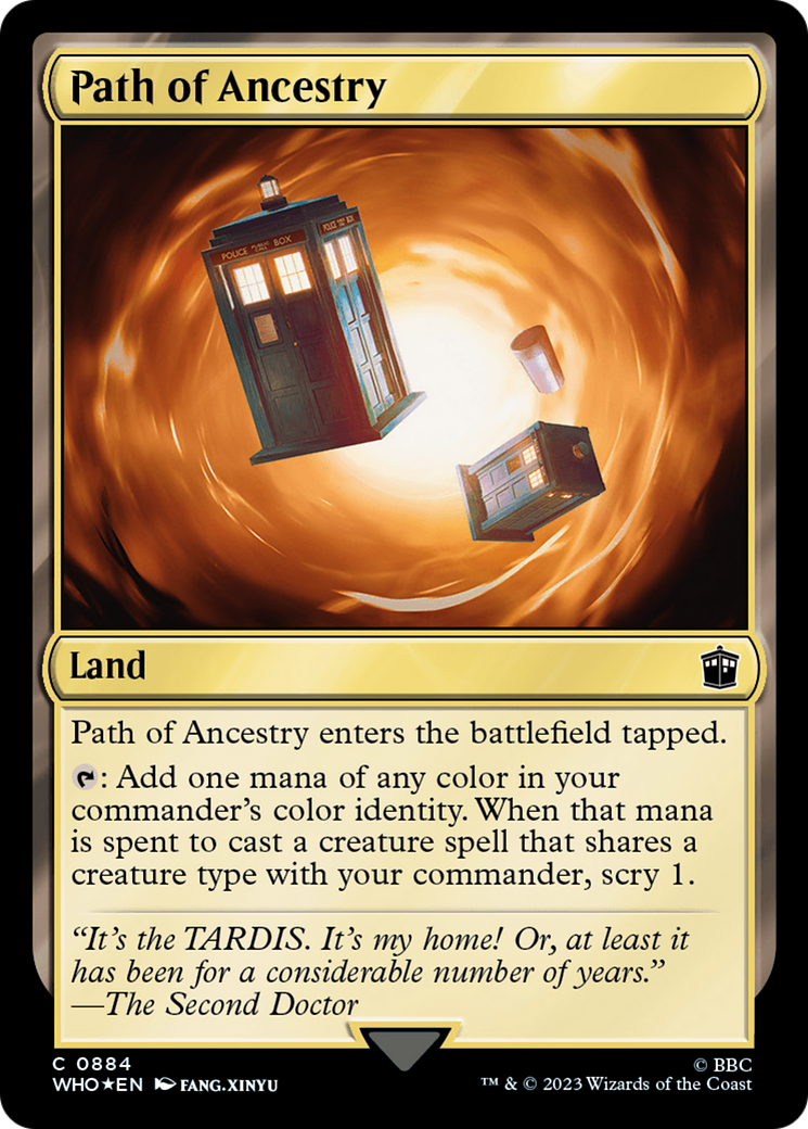 Path of Ancestry (Surge Foil) [Doctor Who] | Exor Games Dartmouth