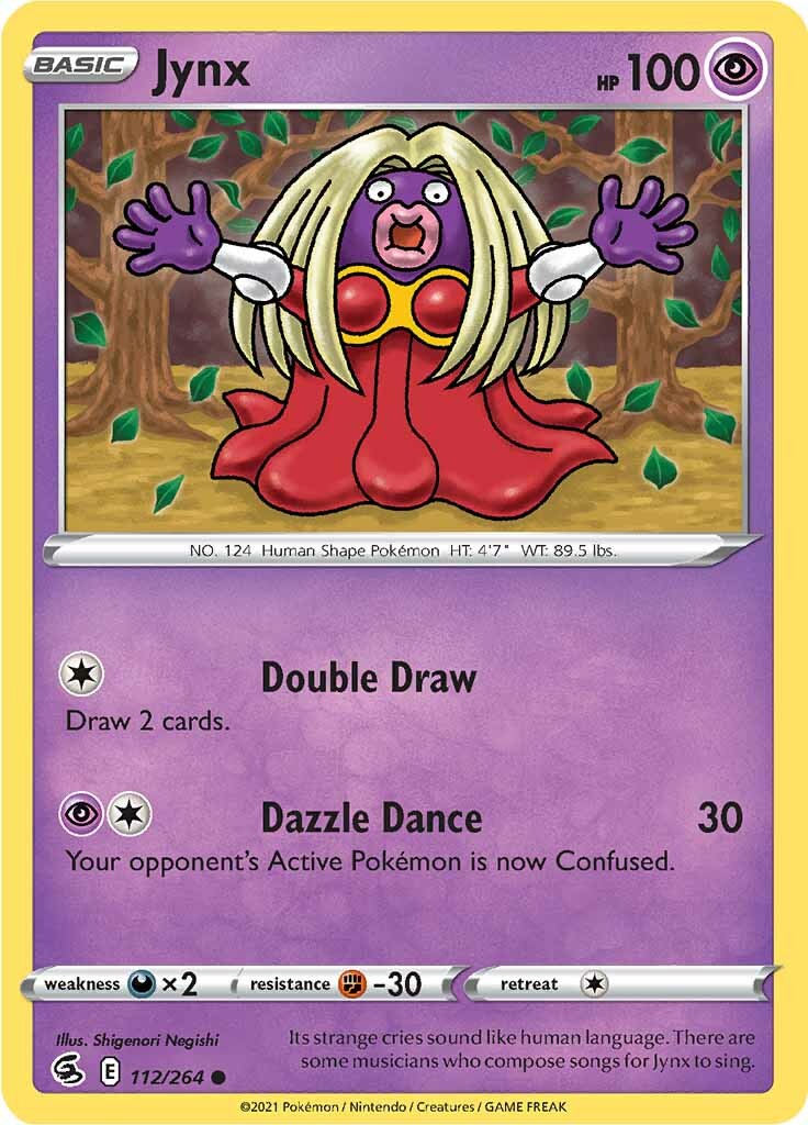 Jynx (112/264) [Sword & Shield: Fusion Strike] | Exor Games Dartmouth