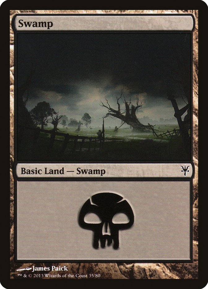 Swamp (35) [Duel Decks: Sorin vs. Tibalt] | Exor Games Dartmouth