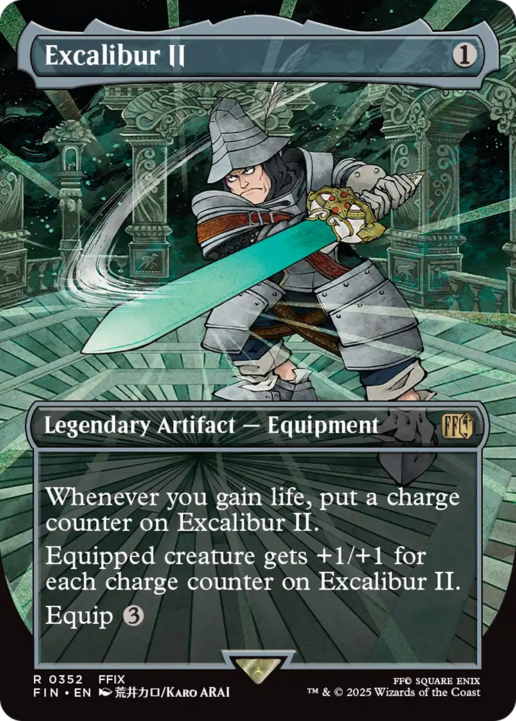 Excalibur II (Borderless) [FINAL FANTASY] | Exor Games Dartmouth