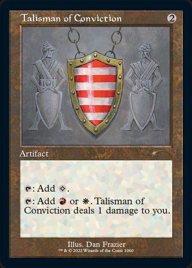 Talisman of Conviction (Foil Etched) [Secret Lair Drop Series] | Exor Games Dartmouth