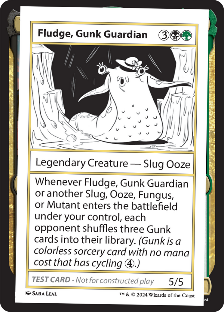 Fludge, Gunk Guardian [Mystery Booster 2 Playtest Cards] | Exor Games Dartmouth