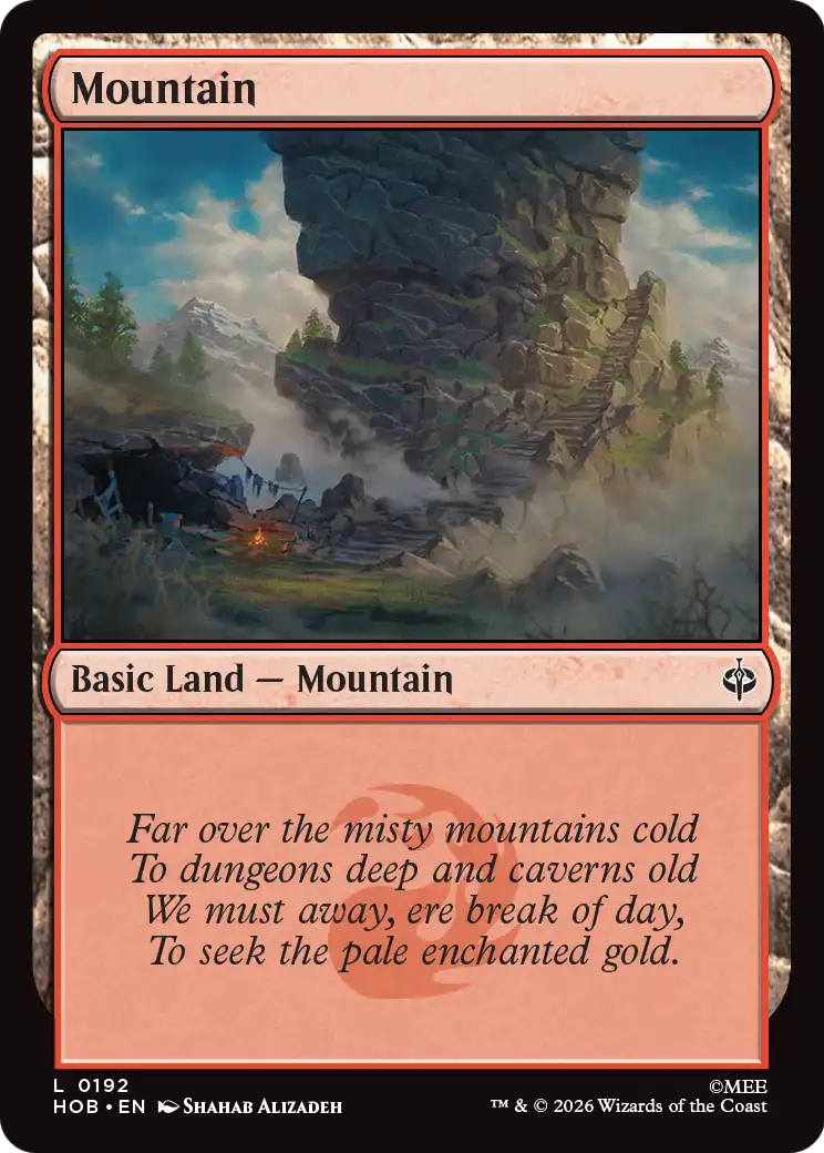 Mountain (0192) [The Hobbit] | Exor Games Dartmouth
