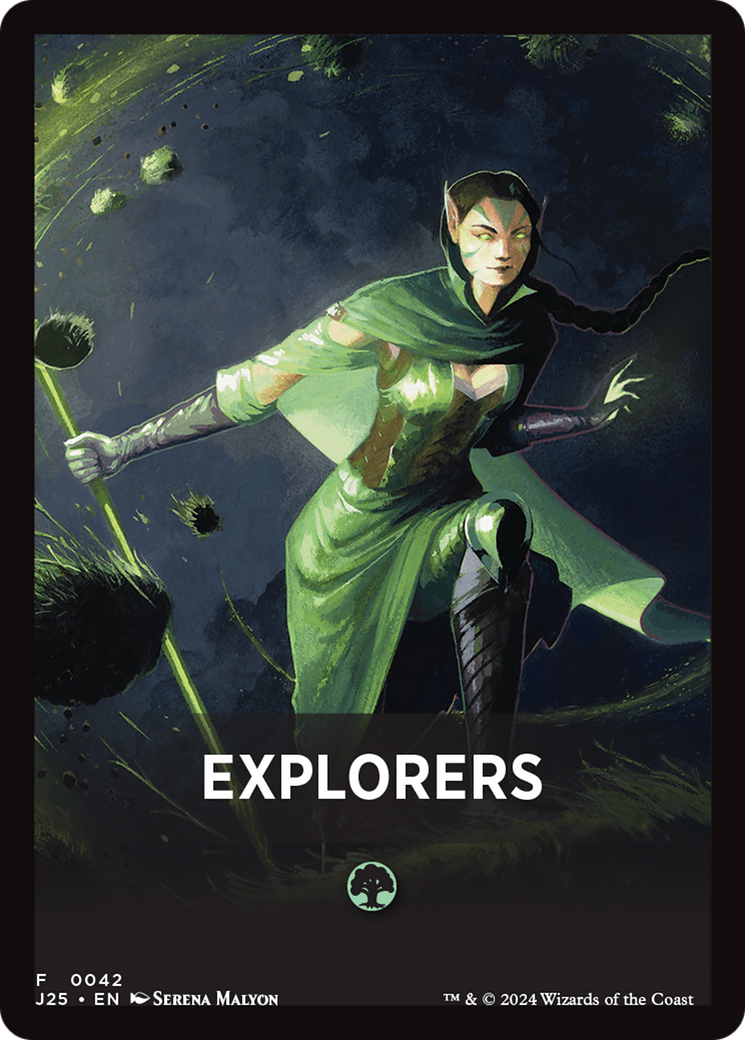 Explorers Theme Card [Foundations Jumpstart Front Cards] | Exor Games Dartmouth