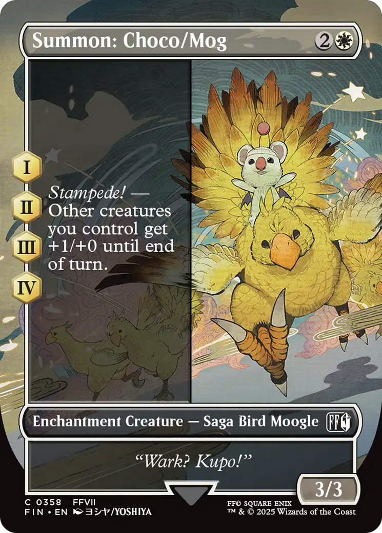 Summon: Choco/Mog (Borderless) [FINAL FANTASY] | Exor Games Dartmouth