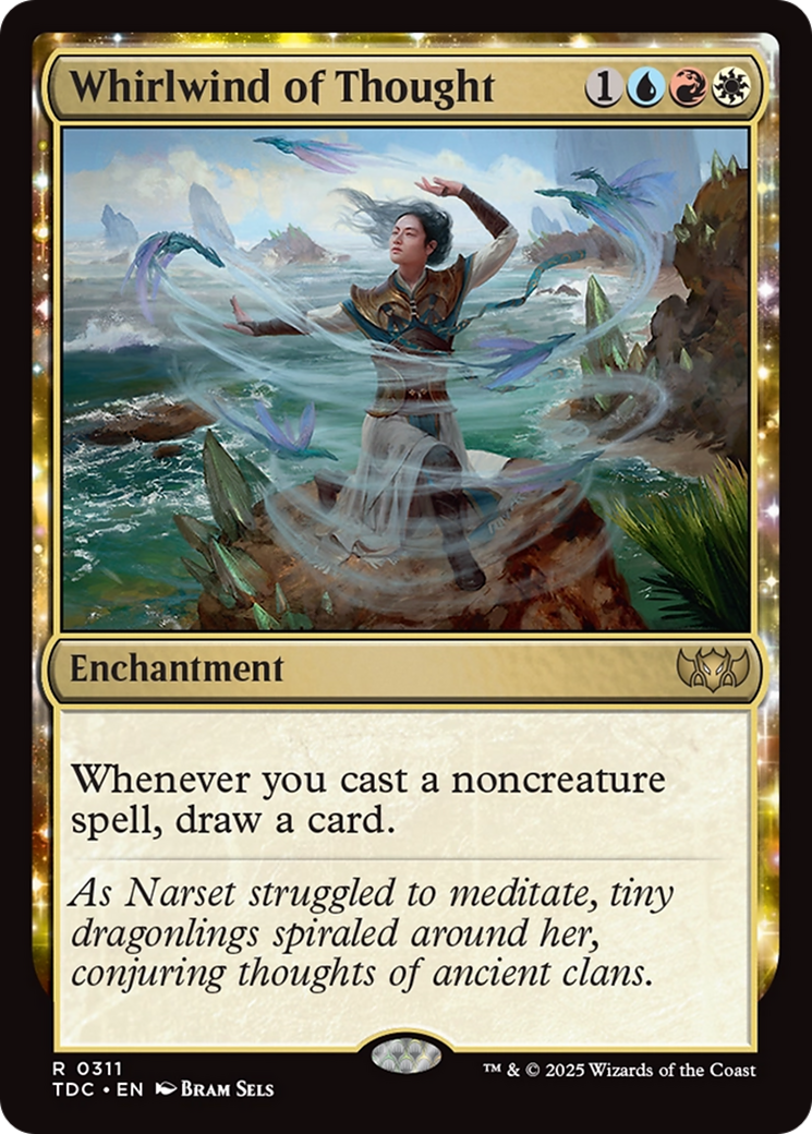 Whirlwind of Thought [Tarkir: Dragonstorm Commander] | Exor Games Dartmouth