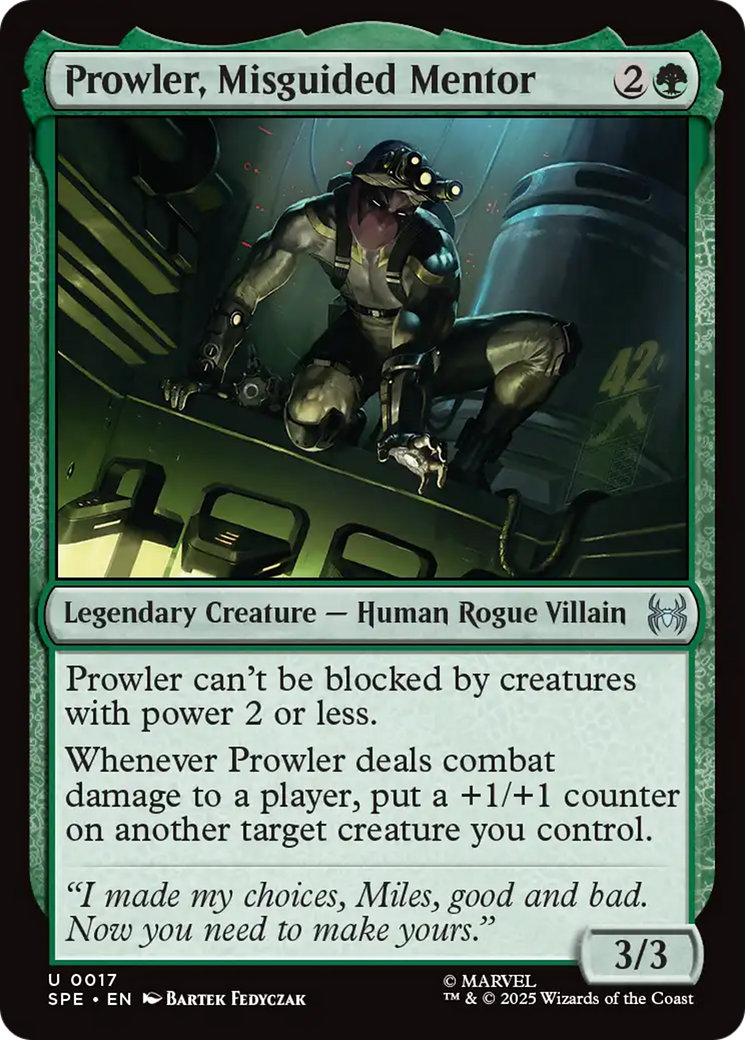 Prowler, Misguided Mentor [Marvel's Spider-Man: Eternal-Legal] | Exor Games Dartmouth
