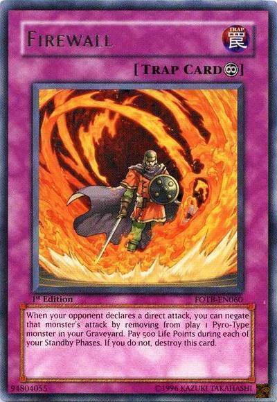 Firewall [FOTB-EN060] Rare | Exor Games Dartmouth