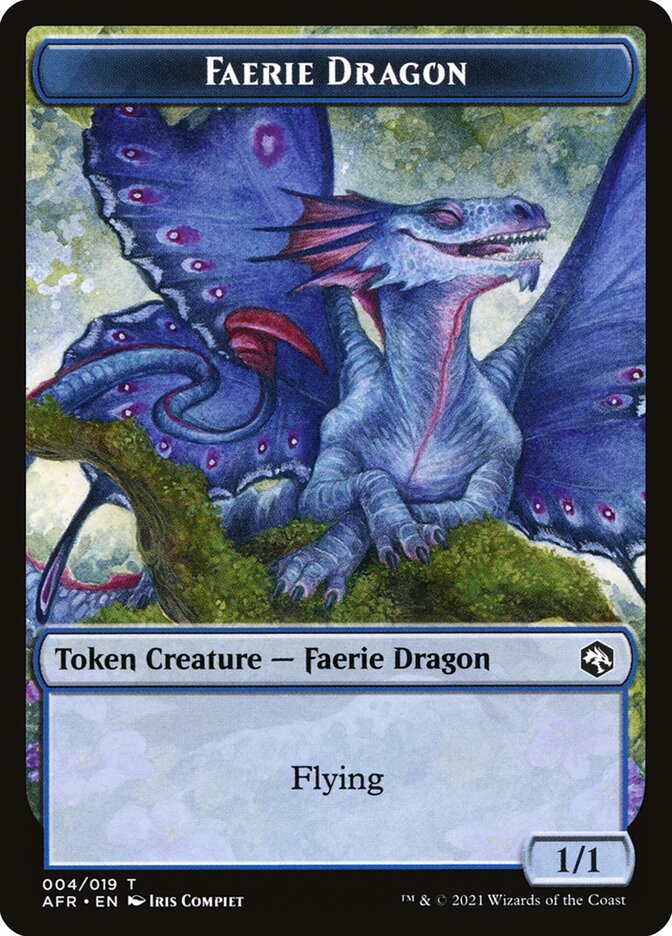 Faerie Dragon Token [Dungeons & Dragons: Adventures in the Forgotten Realms Tokens] | Exor Games Dartmouth