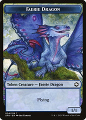 Devil // Faerie Dragon Double-Sided Token [Dungeons & Dragons: Adventures in the Forgotten Realms Tokens] | Exor Games Dartmouth