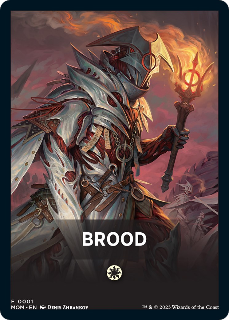 Brood Theme Card [March of the Machine Tokens] | Exor Games Dartmouth