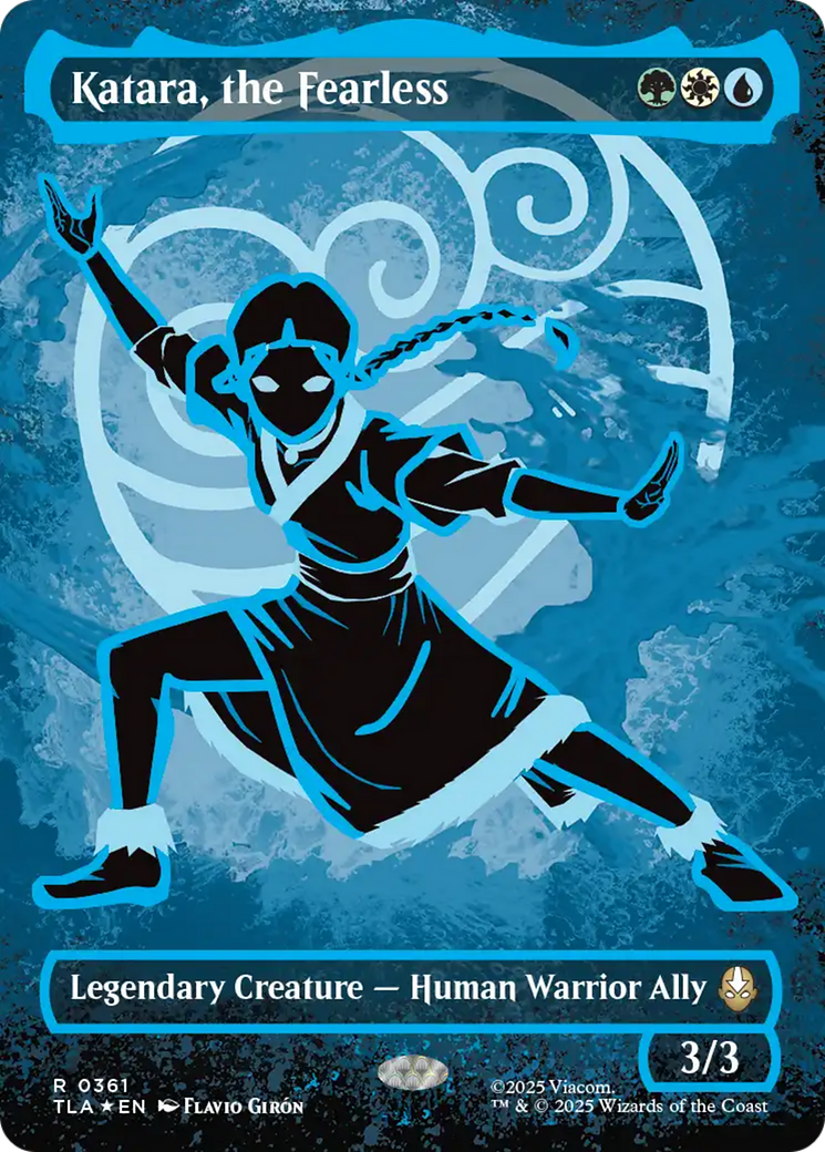 Katara, the Fearless (Borderless Battle Pose) [Avatar: The Last Airbender] | Exor Games Dartmouth