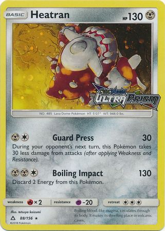 Heatran (88/156) [Alternate Art Promos] | Exor Games Dartmouth