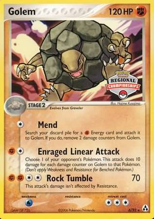 Golem (6/92) (Regional Championship Promo) [EX: Legend Maker] | Exor Games Dartmouth