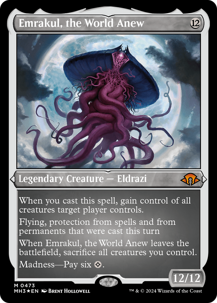 Emrakul, the World Anew (Foil Etched) [Modern Horizons 3] | Exor Games Dartmouth