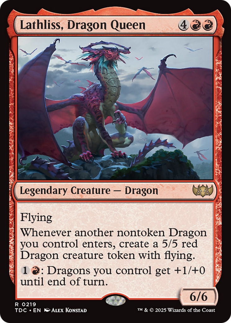 Lathliss, Dragon Queen [Tarkir: Dragonstorm Commander] | Exor Games Dartmouth