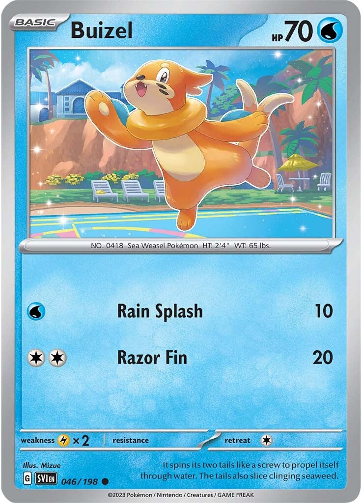 Buizel (046/198) [Scarlet & Violet: Base Set] | Exor Games Dartmouth